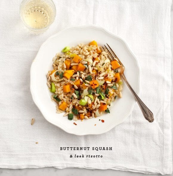 Butternut Squash & Leek Risotto