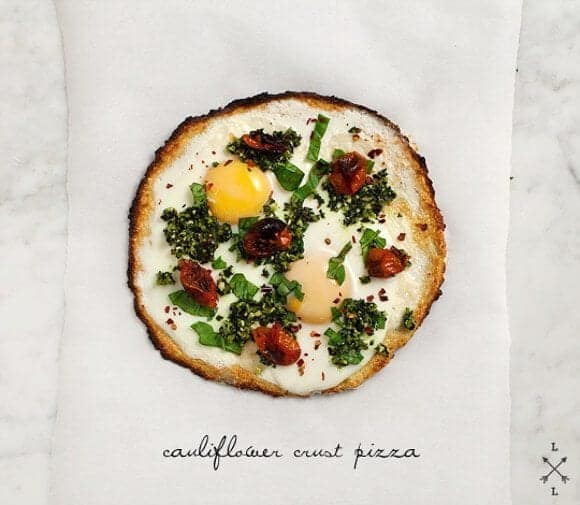 Cauliflower Crust Pizza, Part 1