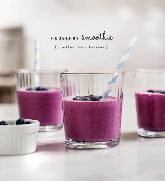 Blueberry Rooibos Tea Smoothie