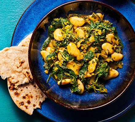 Butter bean saag