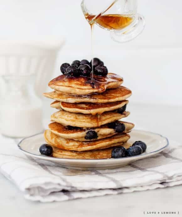 Blueberry Banana Pancakes