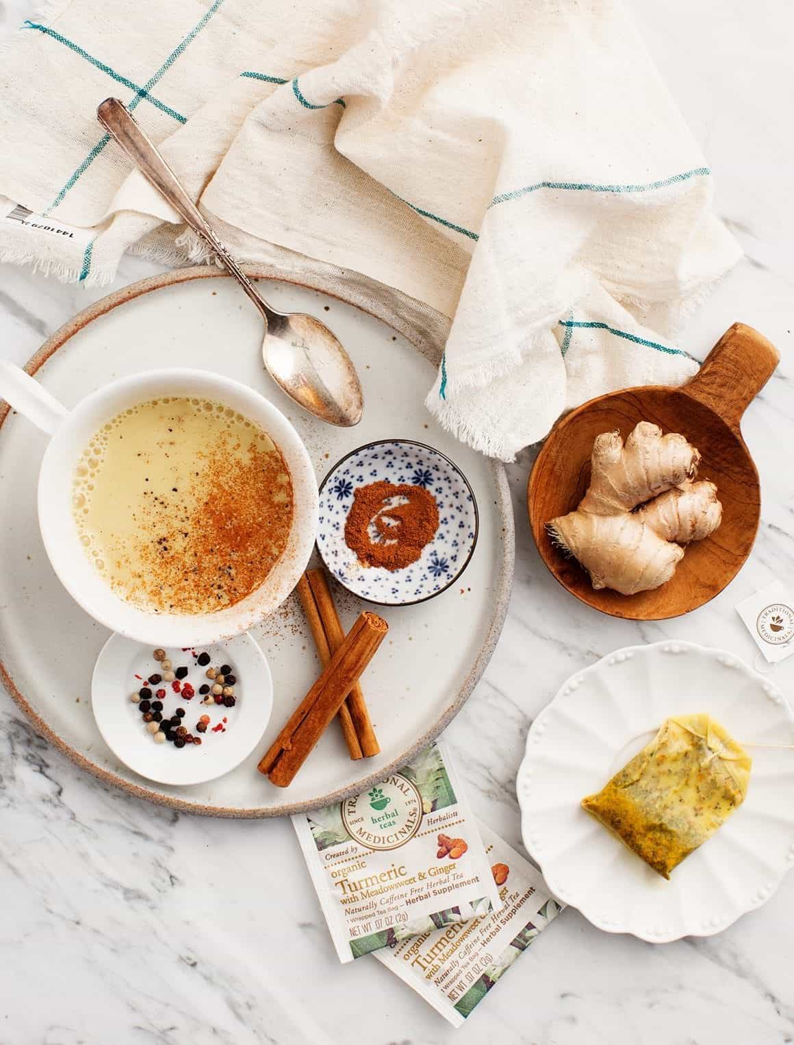 Black Pepper Turmeric Latte