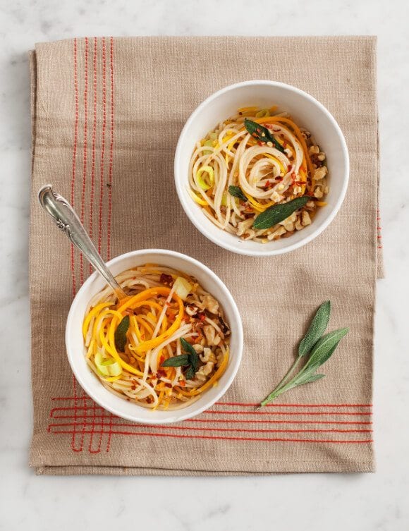 Butternut Squash Noodle Pasta