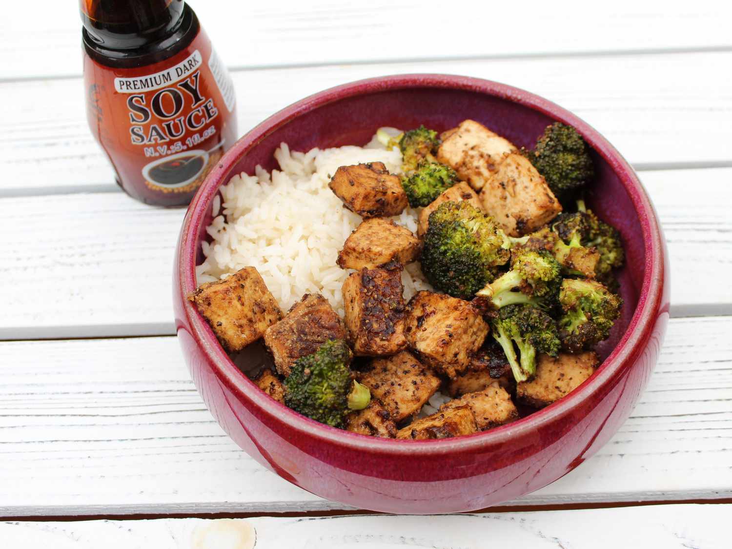 Sheet Pan Black Pepper Tofu and Broccoli