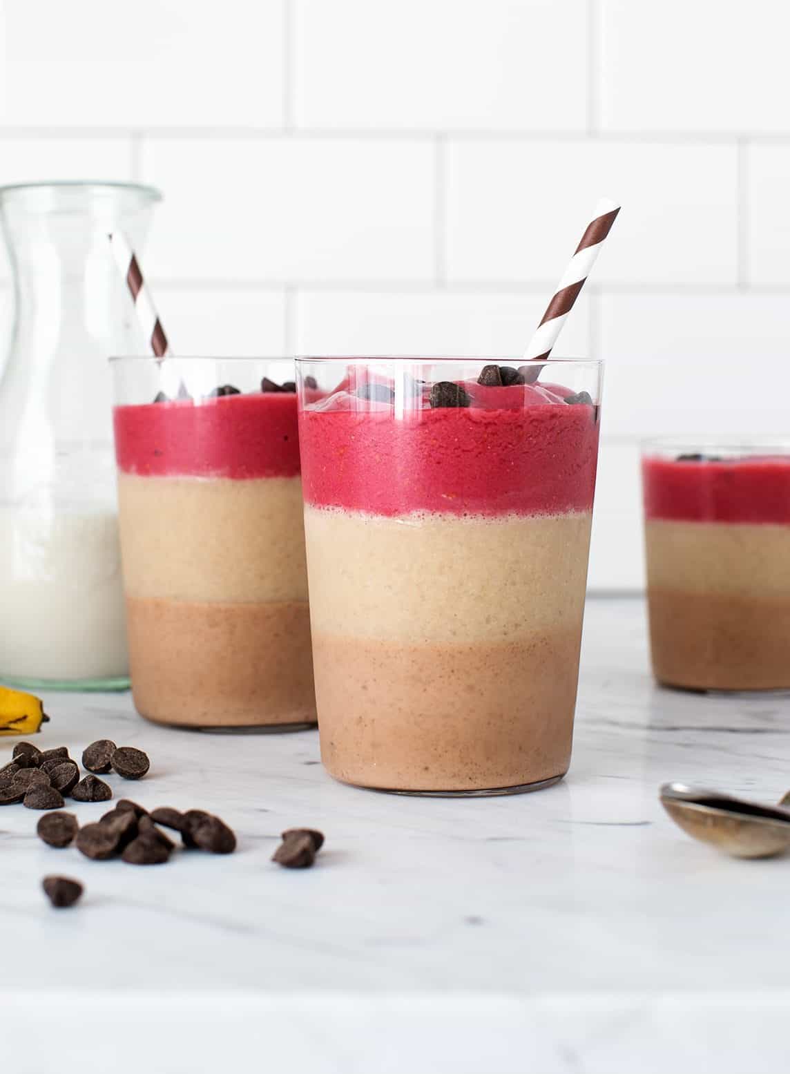 3-Layer Fruit Smoothie