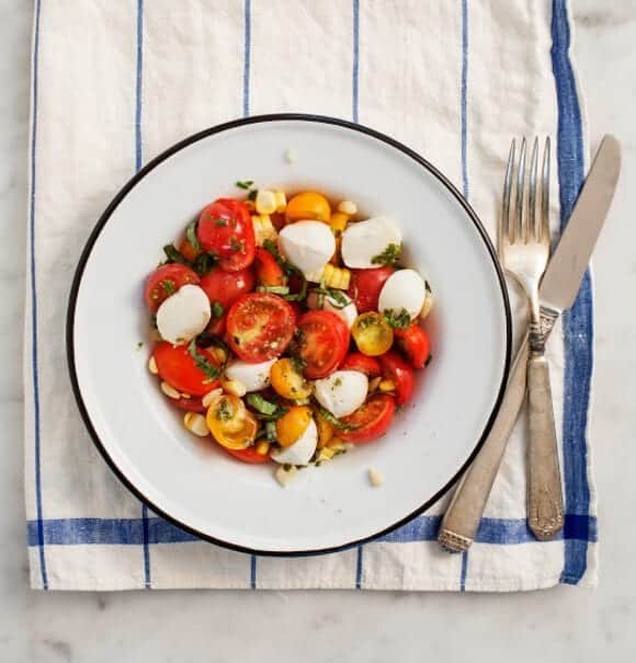 Cherry Tomato Basil Salad