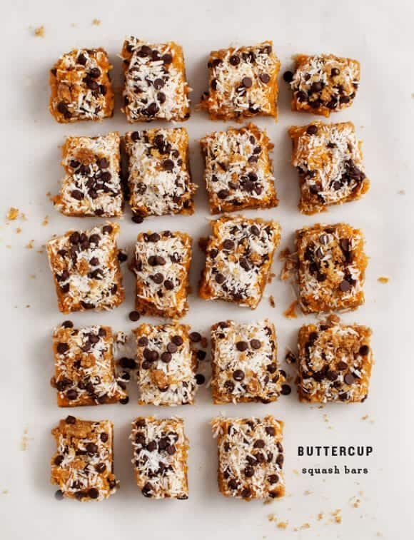 Buttercup Squash Crumble Bars