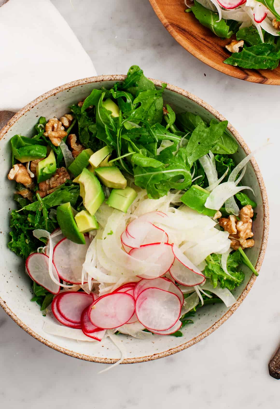 Arugula Salad with Lemon & Fennel