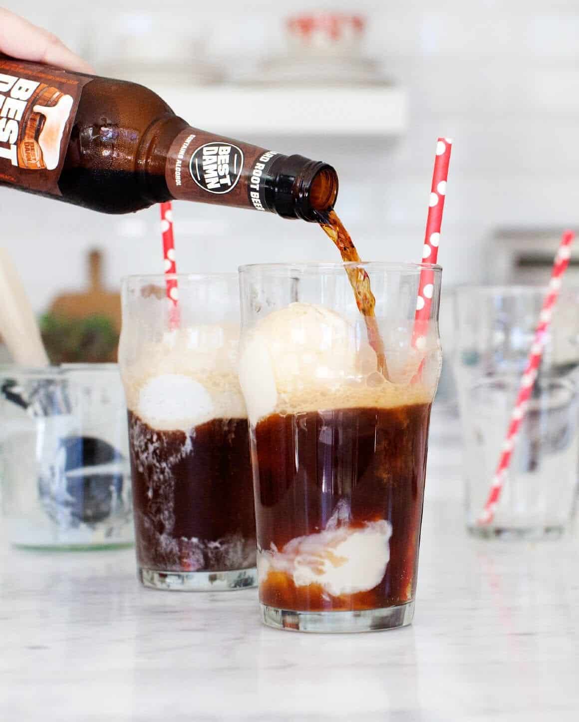 Boozy Root Beer Floats